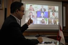 Ajies Baswedan bersama pemimpin kota terkemuka dunia