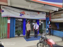 Polsek Langgam Lakukan Pencegahan Kriminal C3 dan Covid-19