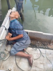 Korban Apiau (77) tahun