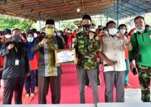 Hamdani menjadi pembicara di acara Diklatsar Kokam Pemuda Muhammadiyah