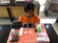 Polres Inhil Tangkap Bandar Sabu di Tembilahan Hulu (foto/rgo) 