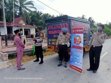 Warga Respon Positif Pelayanan LKB dan SKCK Keliling Polsek Koto Gasib (foto/lin) 