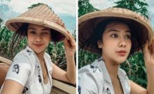 Anya Geraldine Pamer Pakai Topi Petani di Kebun Jagung, Rizky Febian: Kamana Neng? (Foto/int) 