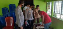 Kapolsek Kuala Kampar Lakukan Patroli dan Pengecekan Kesiapan Desa Dalam Menghadapi Karhutla