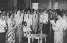 Pelantikan anggota DPR. Foto: Internet