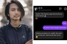 Fiersa Besari Diminta Mertua Sampaikan Pesan ke Elsa Ikatan Cinta, Netizen Sebut Begini (foto/int) 