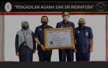 Pengadilan Agama Siak Komit Capai  Predikat Wilayah Birokasi Bersih dan Melayani 2021 (foto/lin) 