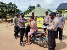 Polsek Pangkalan Lesung Gencar Lakukan Operasi Yustisi dan Pendisiplinan Protokol Kesehatan