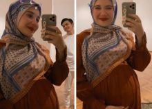 Zaskia Sungkar Selfie Hamil 34 Minggu, Netizen Sebut Begini (foto/int) 