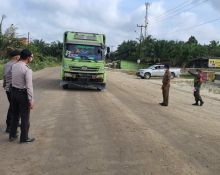 100 Hari Program Prioritas Kapolri, Polsubsektor Pelalawan Gelar Yustisi