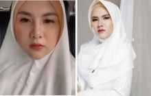 Mantan Istri Aming Unggah Foto Berhijab Putih dan Baju Kurung, Netizen Doakan Nikah (foto/int) 
