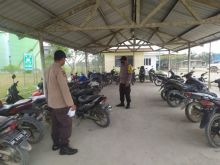 Tak Kenal Lelah, Polsek Langgam Lakukan Pencegahan Kriminal C3 dan Covid-19