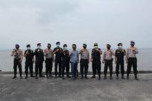 Petugas Satpolair dan BC Bengkalis