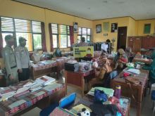 Polsek Bunut Gelar Sosialisasi Protokol Kesehatan di SMAN 1 Bunut