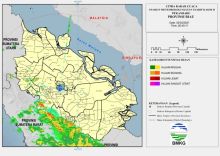 Peringatan dini BMKG Stasiun Pekanbaru terkait hujan di sebagian wilayah di Riau