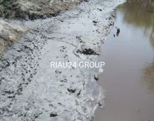 Kondisi air Sungai di Desa Simpang Ayam, Kecamatan Bengkalis