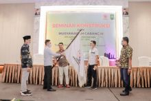 Raden Pimpin DPC Askonas Pelalawan (foto/Ardi) 