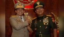 Moeldoko dan Min Aung Hlaing 