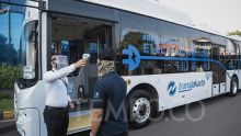 Bus listrik.Transjakarta