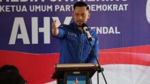 Ketua Umum Partai Demokrat, Agus Harimurti Yudhoyono