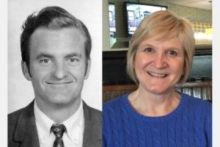 Kathy Gillcrist  dan Uskup William Bradford Jr (Foto : Betesha Magazine)