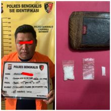 Tersangka IR alias Iwin