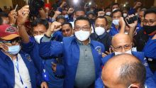 Moeldoko ditunjuk sebagai Ketua Demokrat di KLB Demokrat yang berlangsung di Deli Serdang, Sumatera Utara
