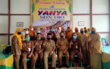 DPAD Kabupaten Inhil Himbau Setiap Sekolah Sediakan Perpustakaan (foto/rgo) 