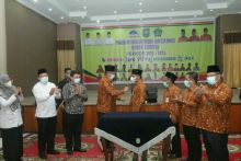 Bupati Alfedri: Pendidikan Agama Menyelamatkan Generasi Islam Masa Depan (foto/lin) 