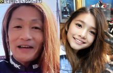 Azusa Gakuyaki sebelum dan sesudah berwajah cantik. Foto: Twitter