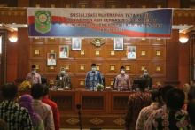 Alfedri Berharap Agar ASN Kembangkan Kompetensi dan Peningkatan Kinerja (foto/lin) 