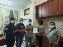 TMP Laporkan Oknum Anggota DPRD Pelalawan ke Polisi Kasus Pornografi (foto/Ardi) 