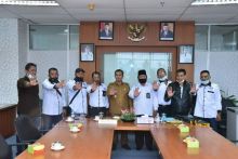 Saat audensi bersama aktivis LAN dan Granat