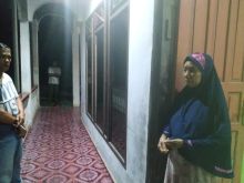 Rumah warga desa teluk latak mengalami rusak, akibat pengeboran minyak Seismik