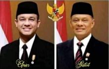 Viral Foto Editan Anies Baswedan dan Gatot Nurmantyo, Netizen: Layak Menuju 2024, Semoga Jadi Kenyataan (foto/int) 