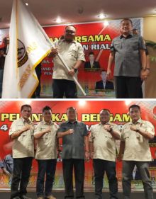 Pelantikan Ketua dan pengurus Perbakin Kabupaten Bengkalis masa bakti 2020-2024