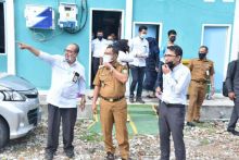 Wabup Bengkalis saat ke kantor PLN