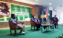 Suasana Bedah Film Mimpi Anak Sakai