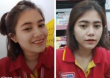 Viral Kasir Minimarket Paling Cantik, Netizen: Jadi Semangat Ngejalanin Hidup (foto/int) 