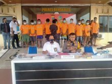 Konfrensi pers Polres Bengkalis