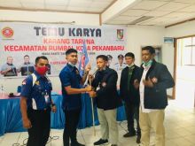 Tirta Pratama terpilih secara aklamasi menjadi ketua Karang Taruna Rumbai