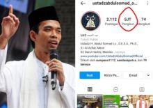 Akun Medsos Mulai Tumbang, UAS Cuma Respon Begini (foto/int) 