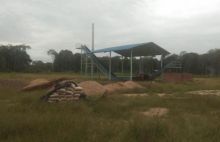 Pabrik pupuk organik yang dibangun Bumdes Talang Jerinjing