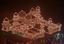 Miniatur lampu colok di Kabupaten Bengkalis Riau