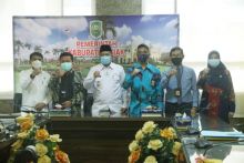 Optimalkan Pemungutan Pajak Pusat dan Daerah, Pemkab Siak Lakukan Kerjasama Dengan DJP dan DJPK (foto/lin) 