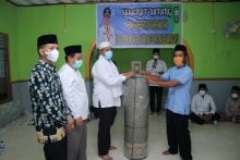 Safari Ramadhan Bupati Siak As-Syuhada Dusun Berumbung Rejo Kampung Lubuk Tilan Dayun (foto/lin) 