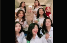 9 kader cantik PKB Goyang TikTok. Foto: Twitter
