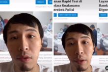 Terbongkar Alat Tes Antigen Bekas Dipakai di Bandara Kuanamu, dr Tirta: Terjadi Lagi, Enggak Perlu Swab (foto/int) 