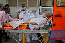 Pasien Covid di India membludak/net