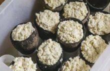 Dengke, keju yang berasal dari fermentasi susu kerbau. Foto: suara.com